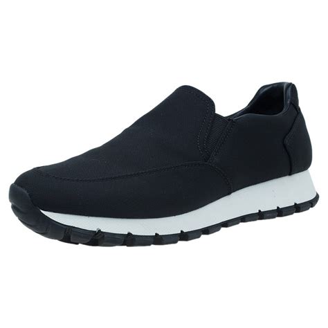 prada nylon sneakers|Prada slip on sneakers women.